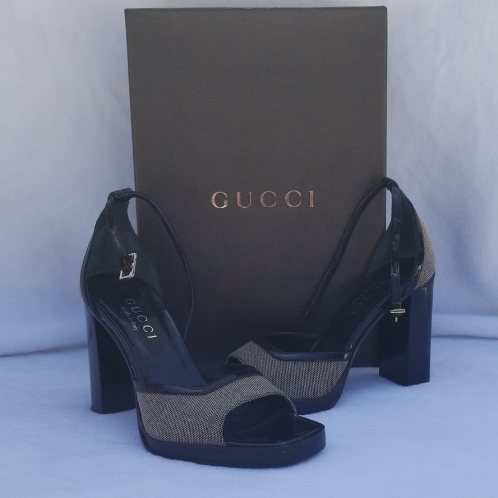 Gucci platform heels